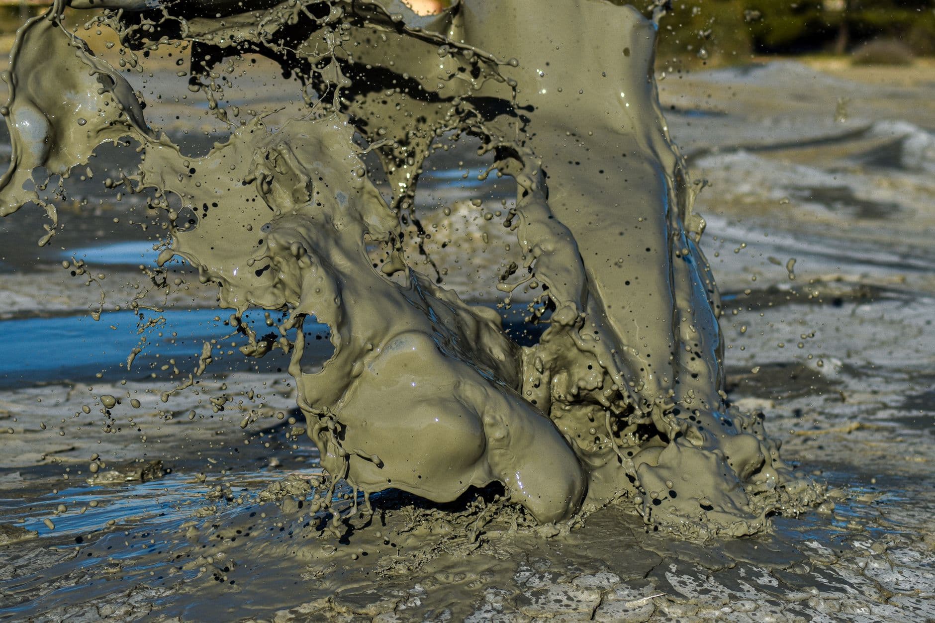 eSIM in Mud Volcanoes Azerbaijan 2
