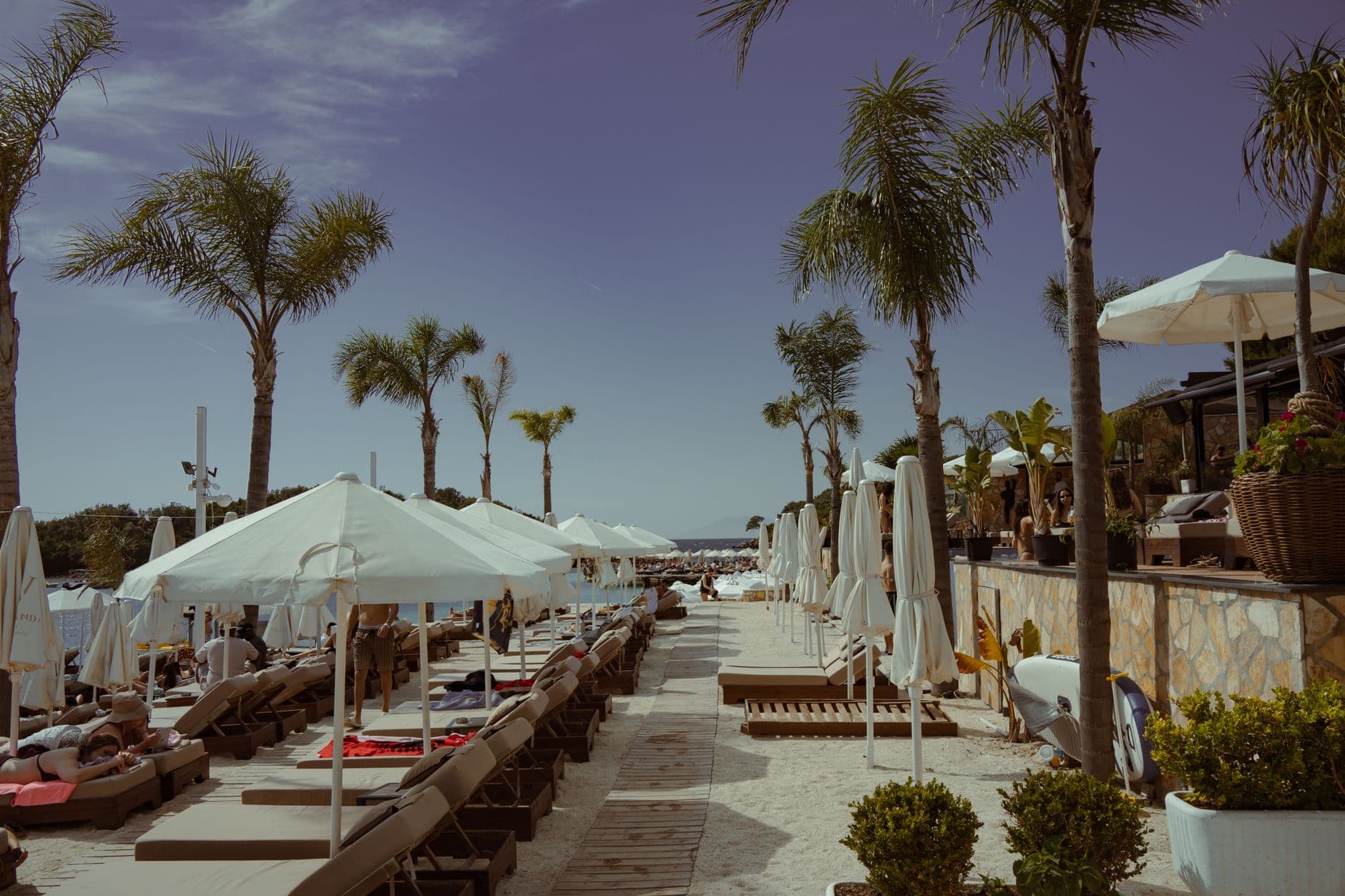 eSIM in Ksamil Beach 2