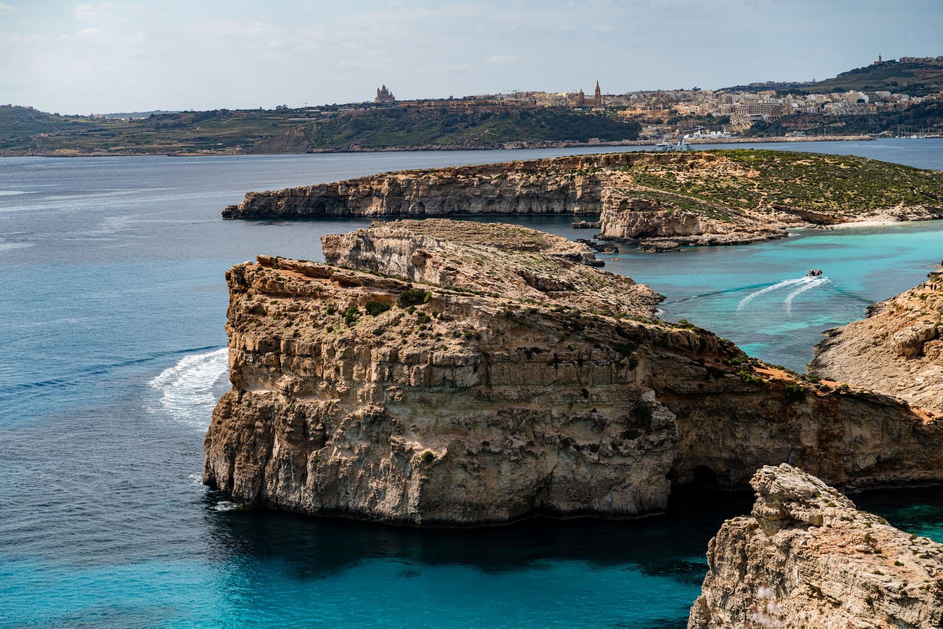 eSIM in Blue Lagoon Malta 1