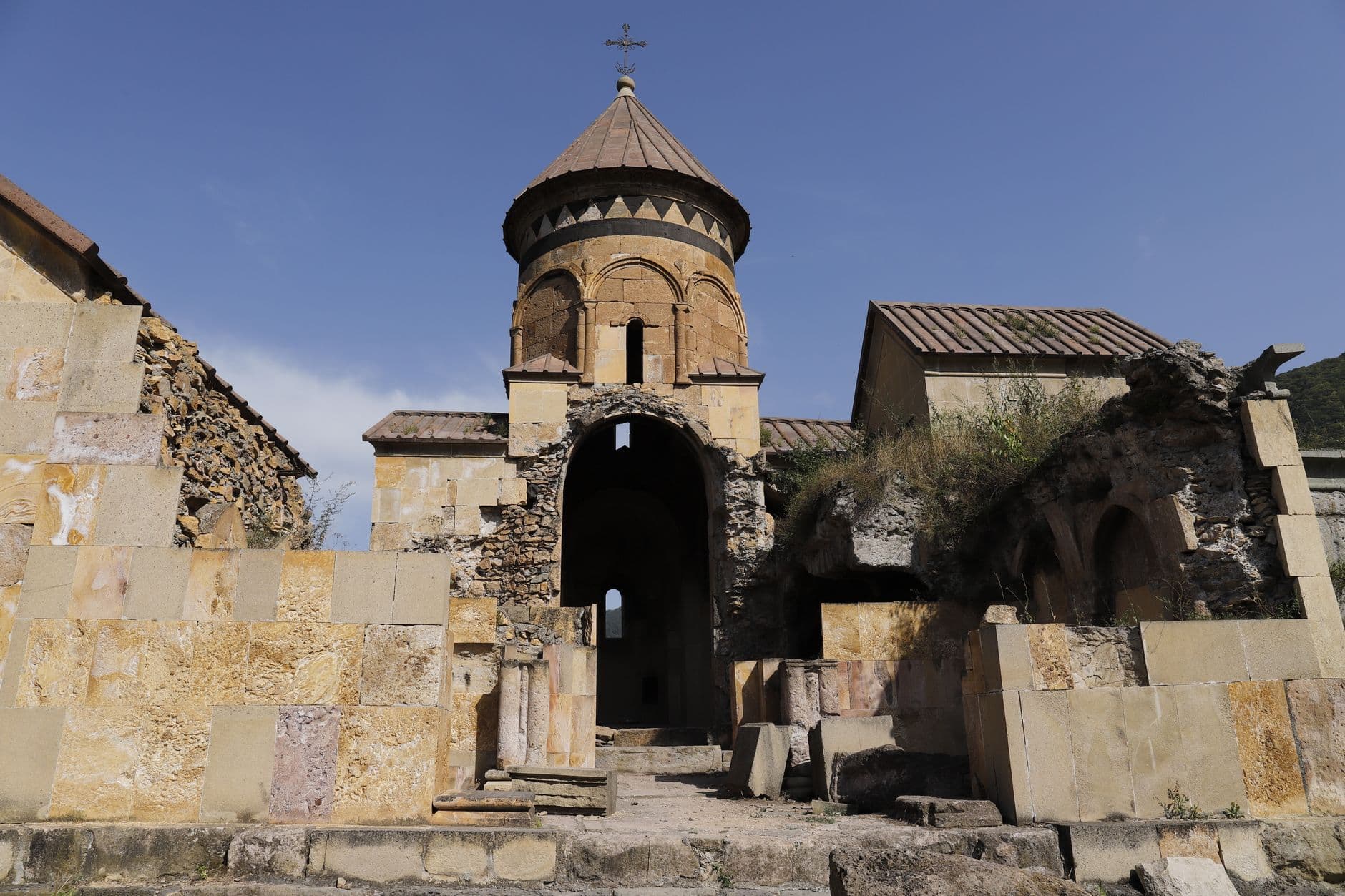 eSIM in Tatev Monastery 2